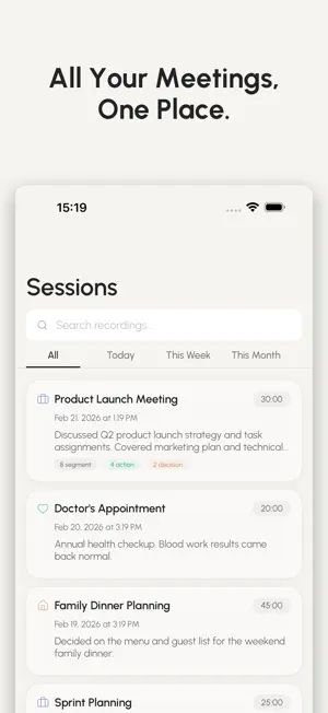 Alfred - AI Meeting Assistant screenshot 3