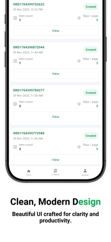 Simple Slips Screenshot 3 of 4