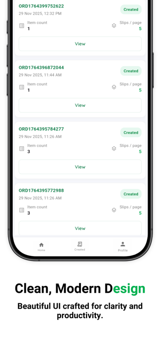 Simple Slips Screenshot 3 of 4