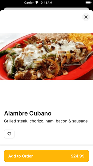 Tacos Acambaro iPhone screenshot 4 - Food & Drink app