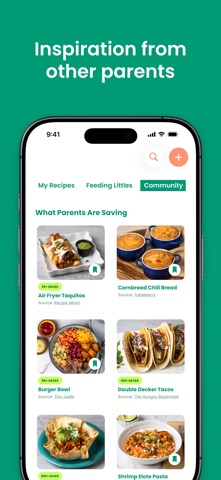Feeding Littles: Meal Planner iPhone screenshot