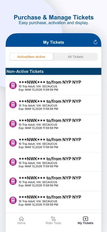 NJ TRANSIT screenshot 6 of 8