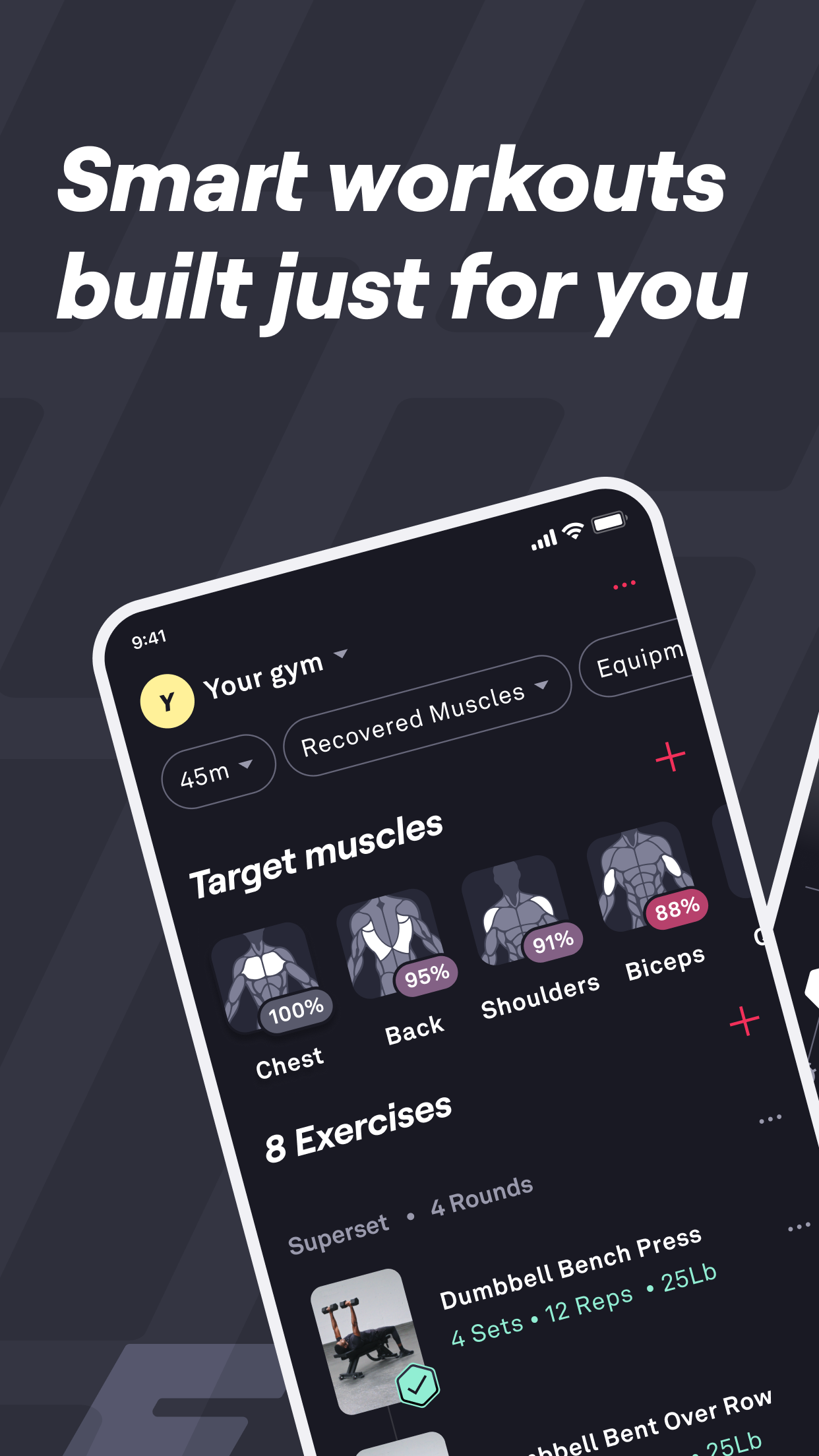 Fitbod: Gym & Fitness Planner screenshot 1