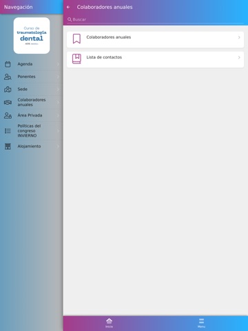 Curso Traumatologia AEDE 2025 iPad screenshot