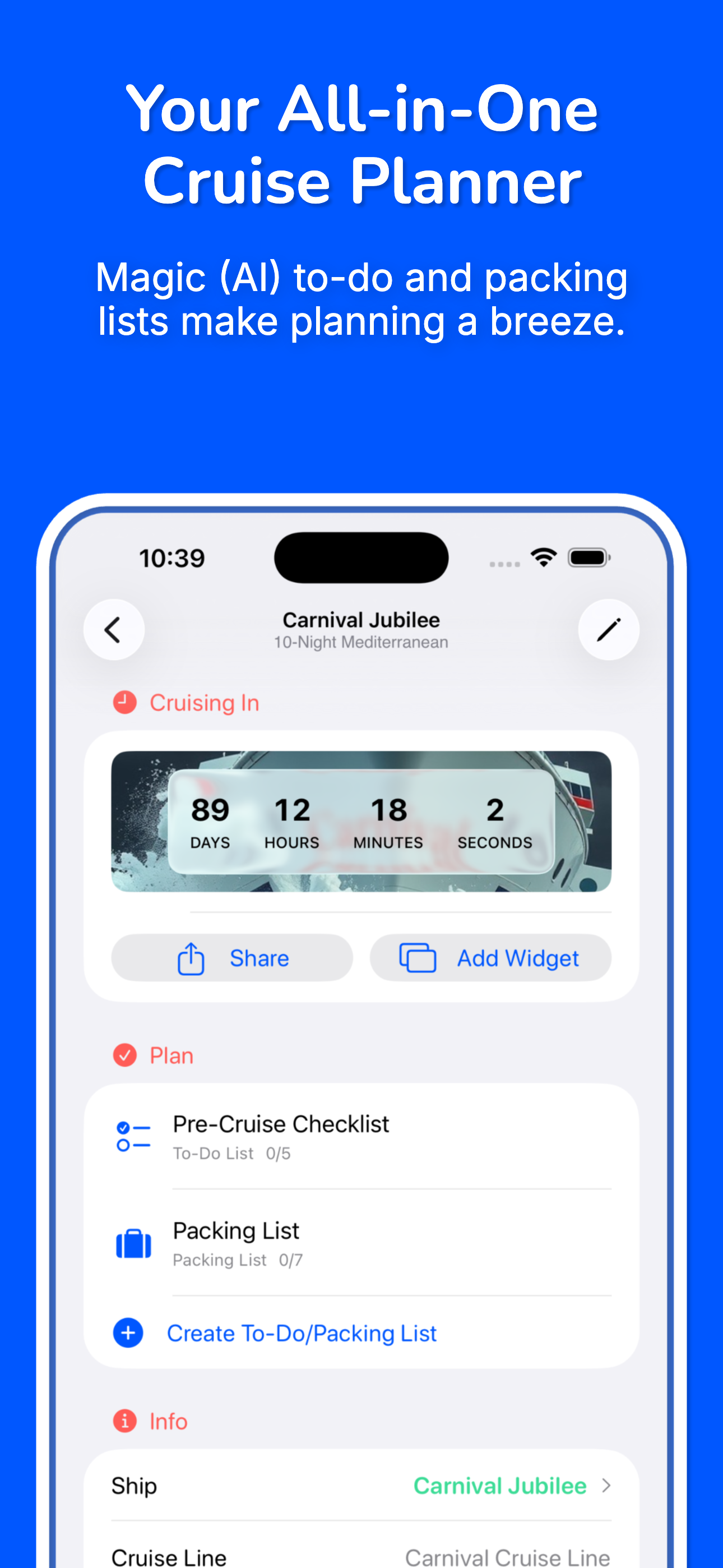 Cruise Ship Tracker