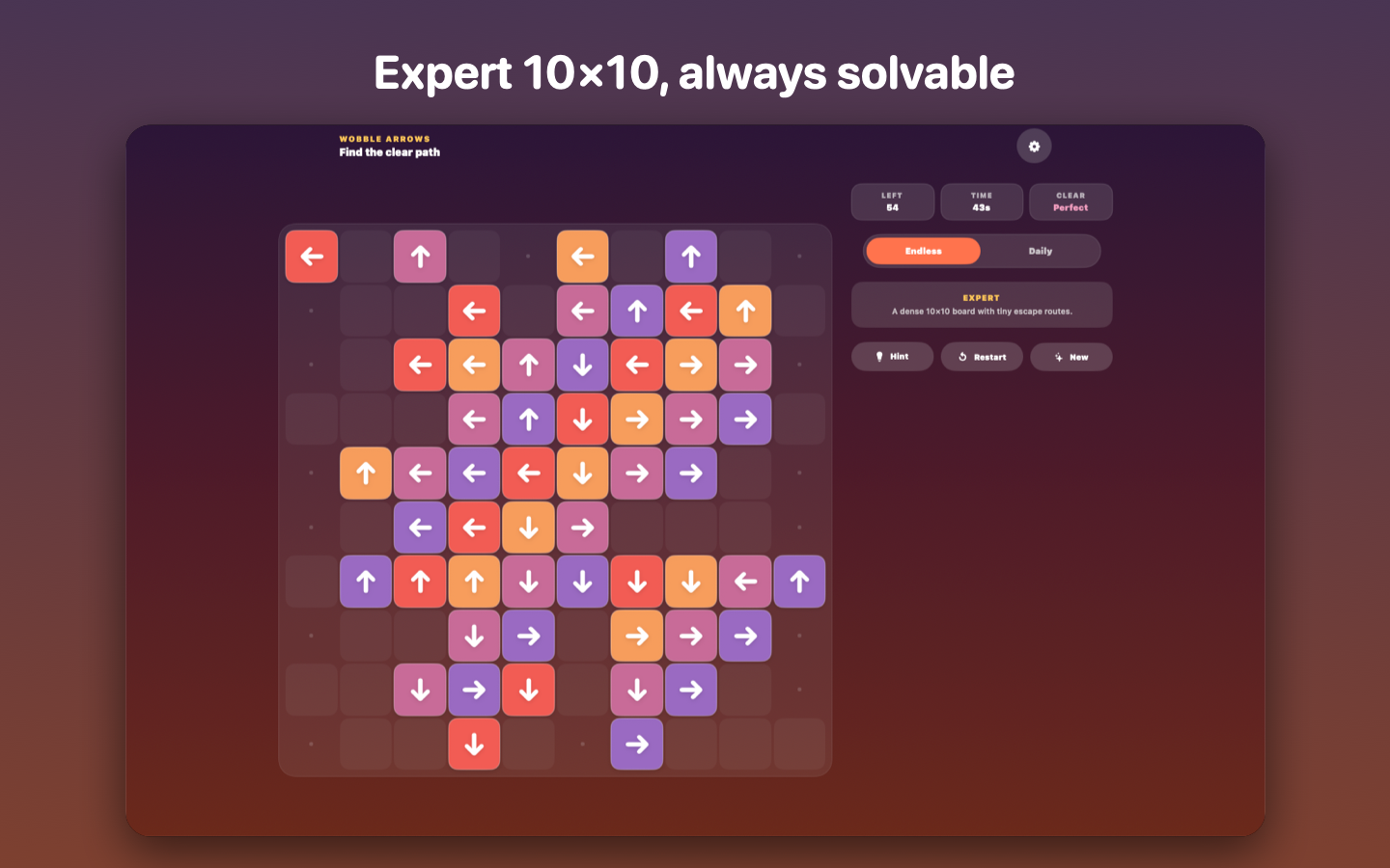 Wobble Arrows - Unblock Puzzle screenshot 15