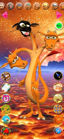 Talking 3 Headed Dragon Screenshot 4 of 10