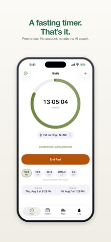 Nistis: Fasting Timer Screenshot 1 of 6