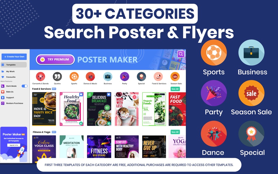 #4. Poster Maker - Flyer Creator (macOS) 由: Tausif Akram