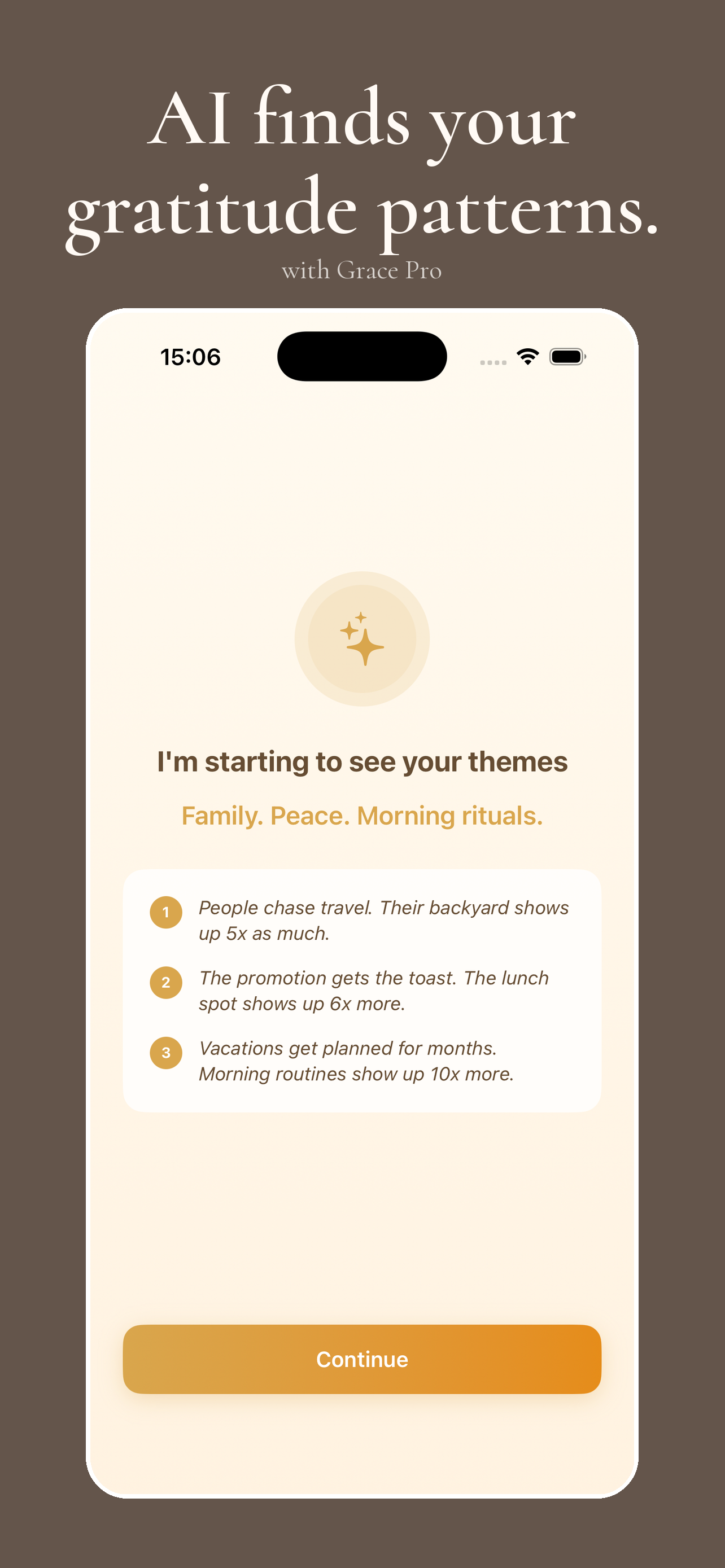 Grace AI Gratitude Journal screenshot 2
