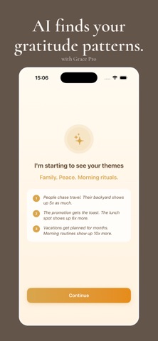 Grace AI Gratitude Journal Screenshot 2 of 6
