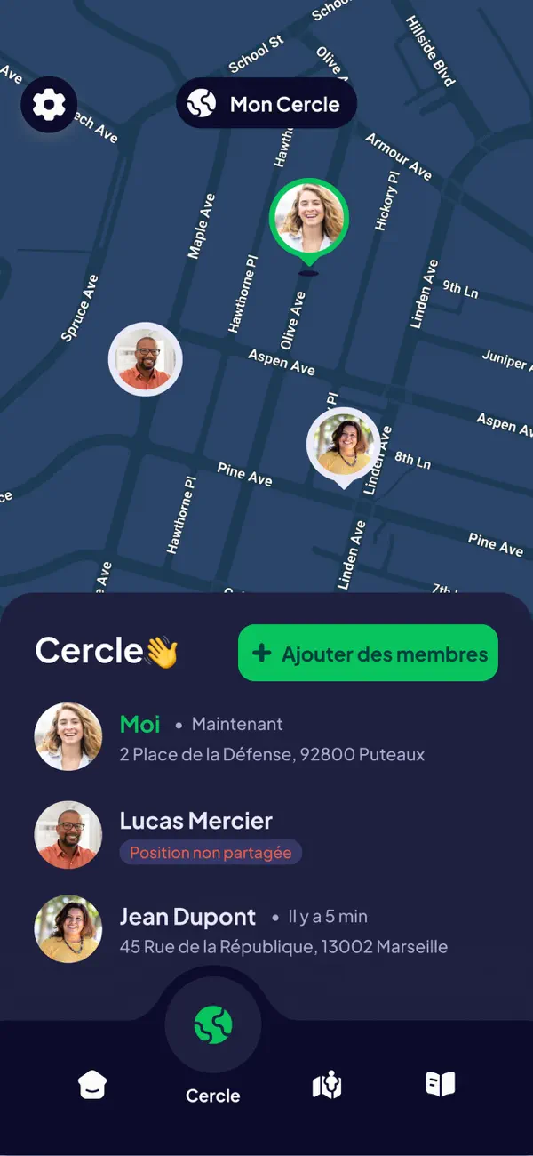 Screenshot #3 pour Localisation téléphone famille