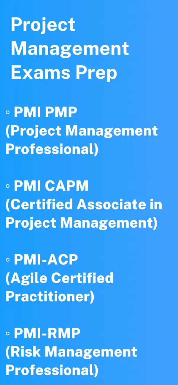 Screenshot #1 pour PMI Exams Prep: PMP & Beyond