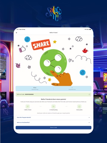 Sala Hub iPad screenshot