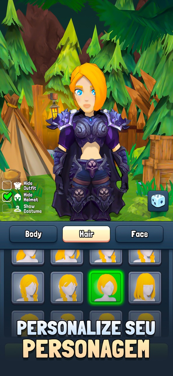 Eternal Hero: Action RPG iOS Mod IPA screenshot 6 - iOS game interface