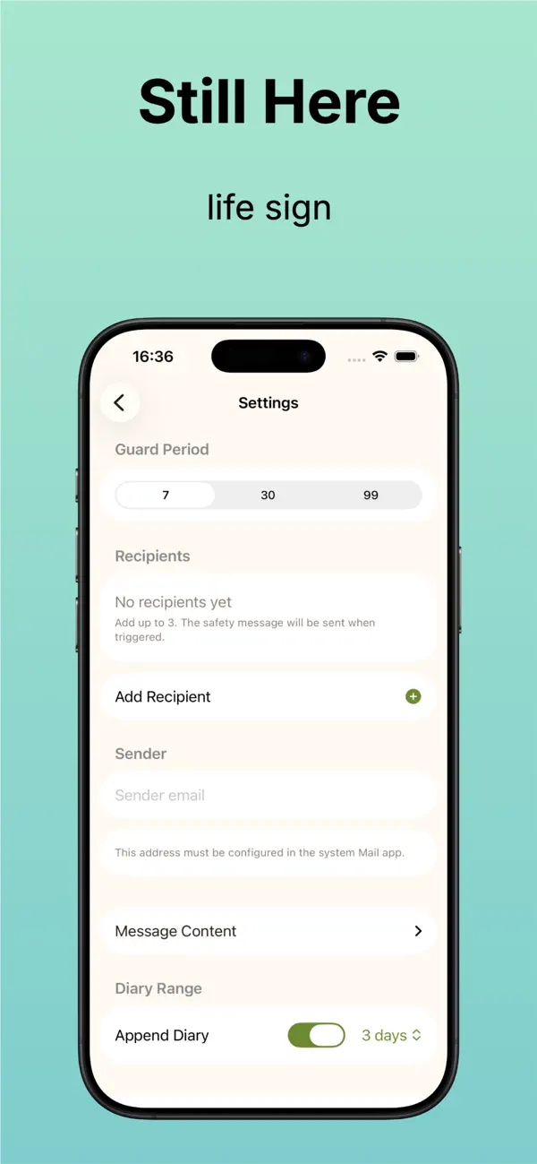 Still Here - Safety Guard Screenshot 2
