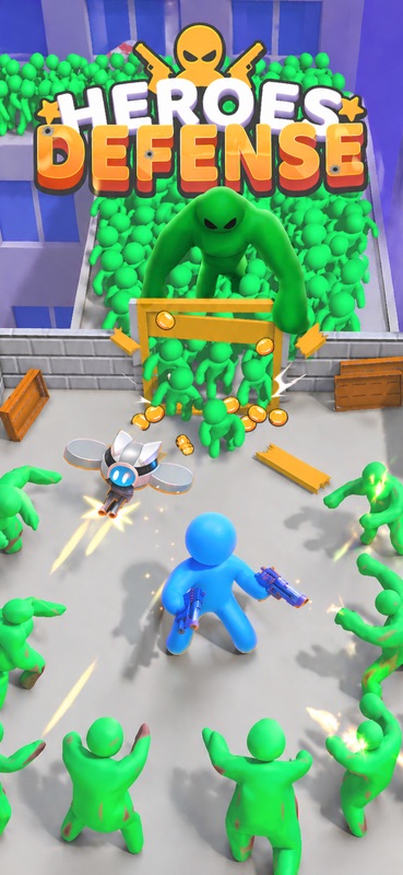 Hero Defense: Zombie War screenshot 7