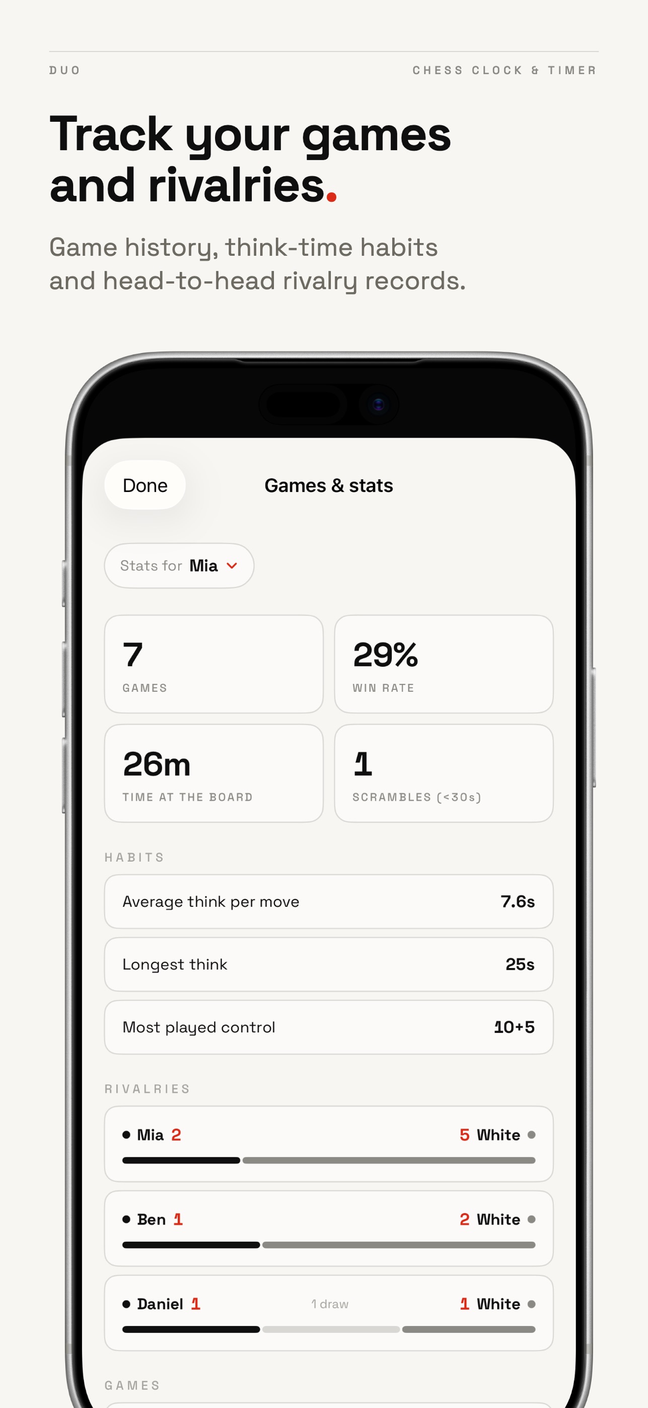 Screenshot 6 of Duo: Chess Clock & Timer
