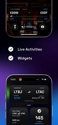 Loxim: Sim Tracker & Flights Screenshot 9 of 10