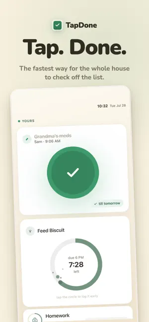 TapDone: Chore Tracker screenshot 1