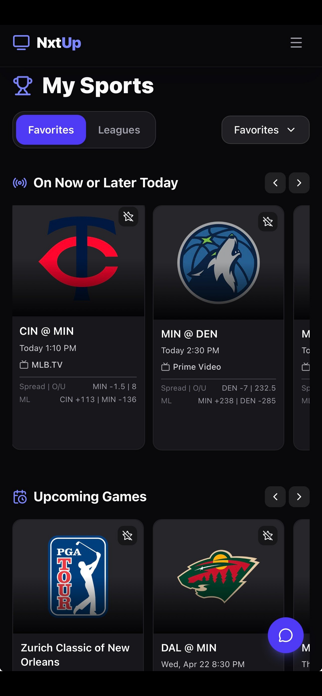NxtUp: Streaming Hub Screenshot 6 of 7