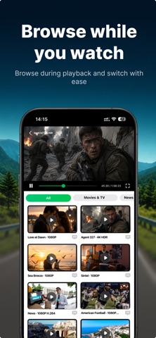CarTV - M3U IPTV Player & Cast iPhone screenshot 3