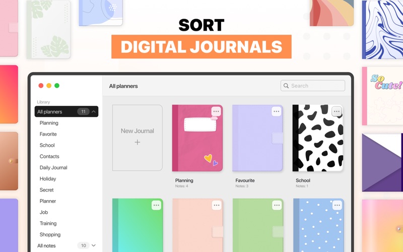 Digital Planner - Goal Tracker Screenshot