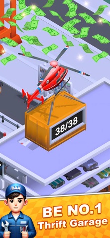 Chrome Garage: Idle Cars iPhone screenshot