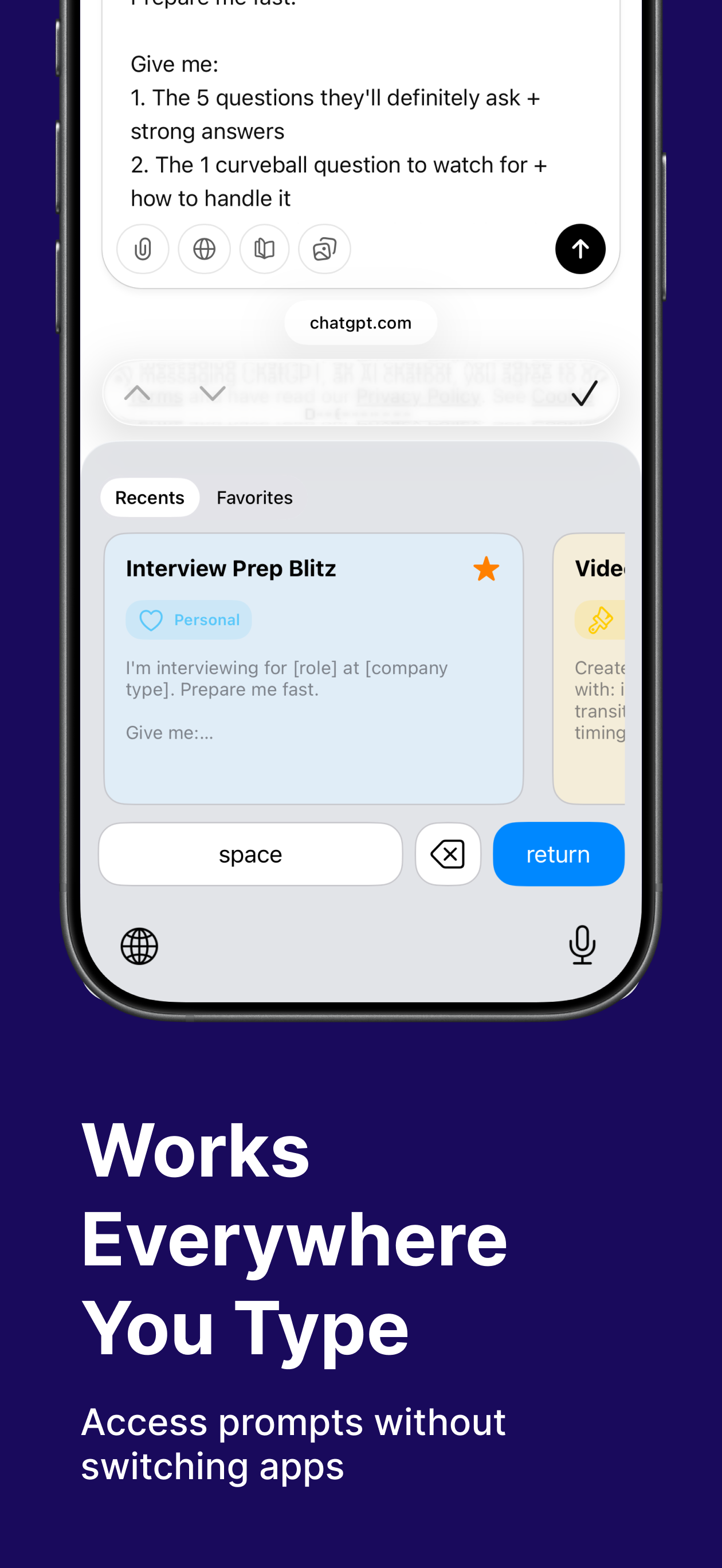 Promptty - AI Prompt Manager screenshot 4