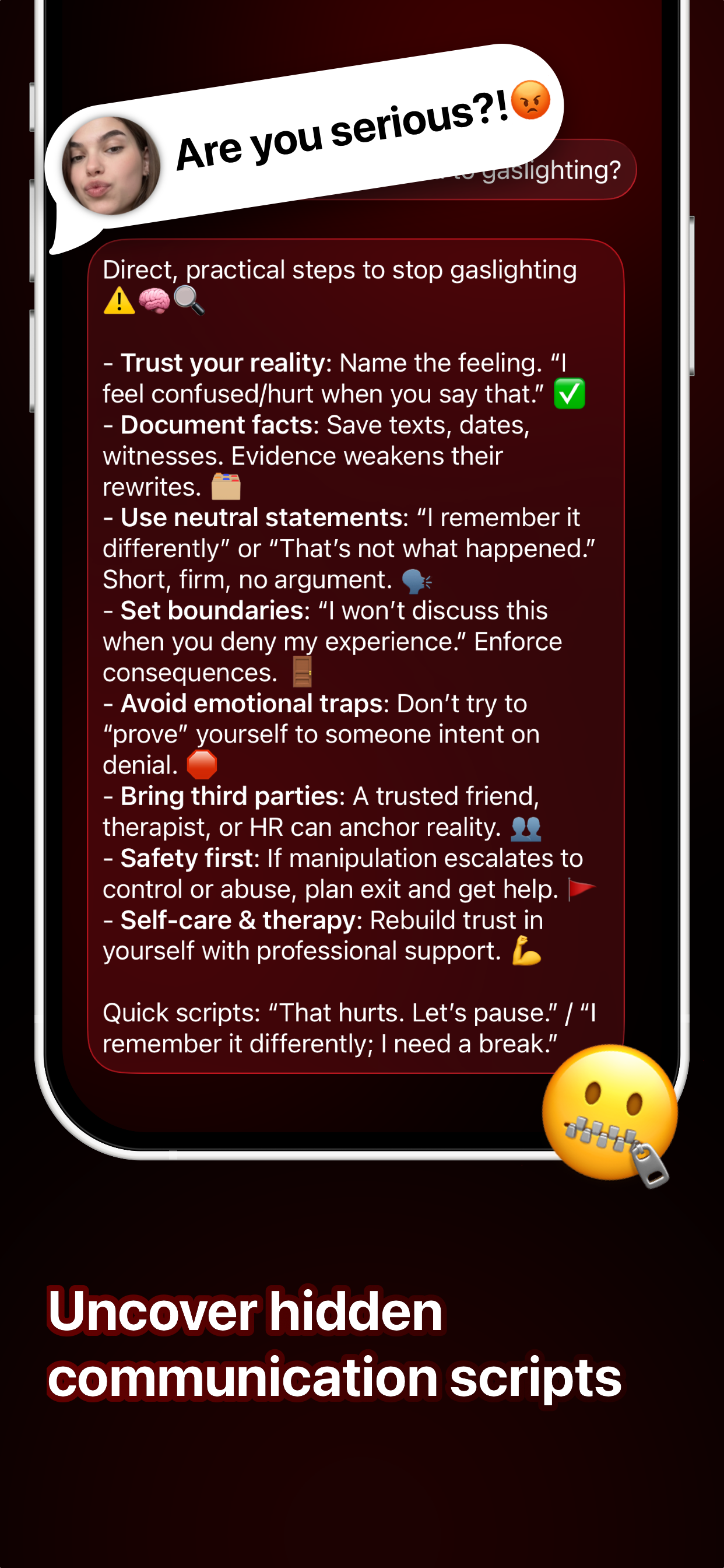 Red Flag AI: Chat Analyzer screenshot 3