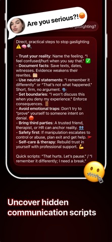 Red Flag AI: Chat Analyzer Screenshot 3 of 4
