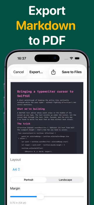 Markdown Editor & Viewer Screenshot 4 of 7