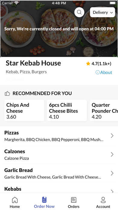 Star Kebab House. Screenshot