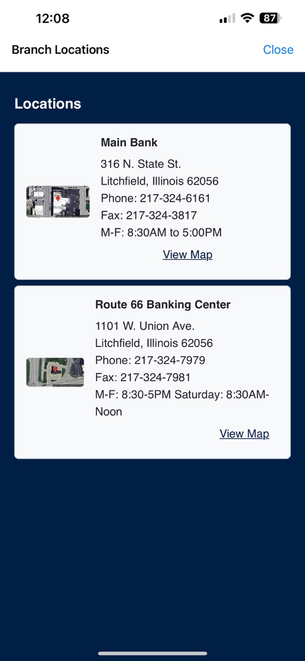 iPhone screenshot