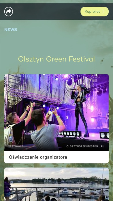 Olsztyn Green Festival Screenshot