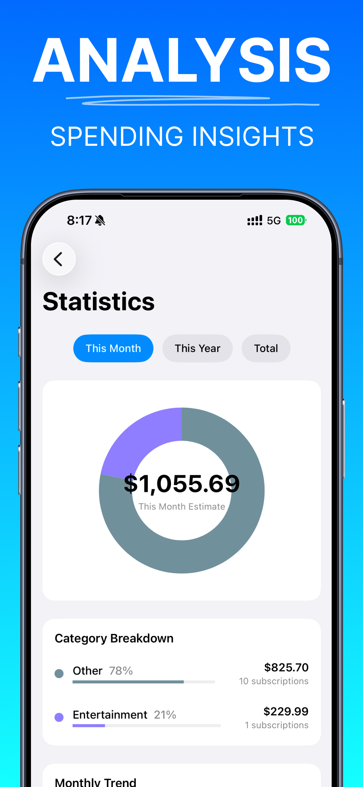 SubManager -Track Subscription screenshot 4