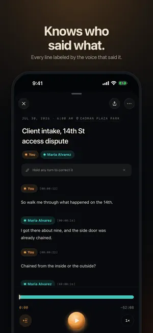 Interview: Voice to Transcript screenshot 3
