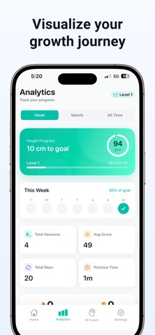 TallNow: AI Height Maximizer iPhone screenshot