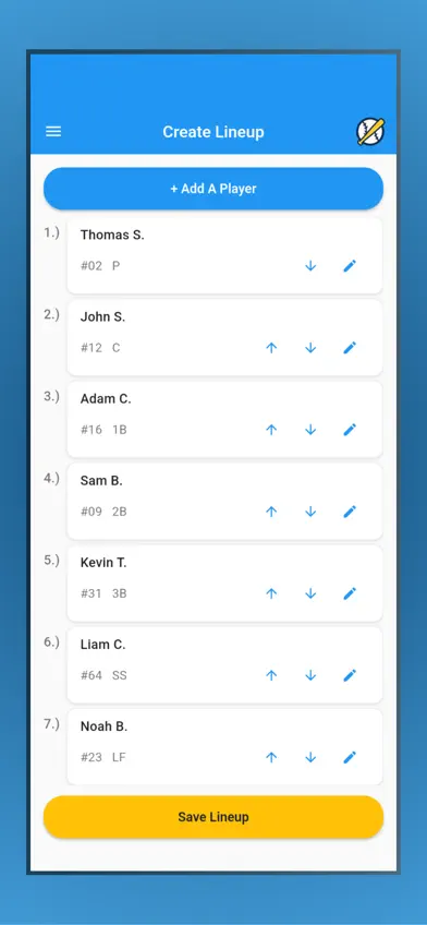 Batter Up: Lineup Tracker screenshot 4
