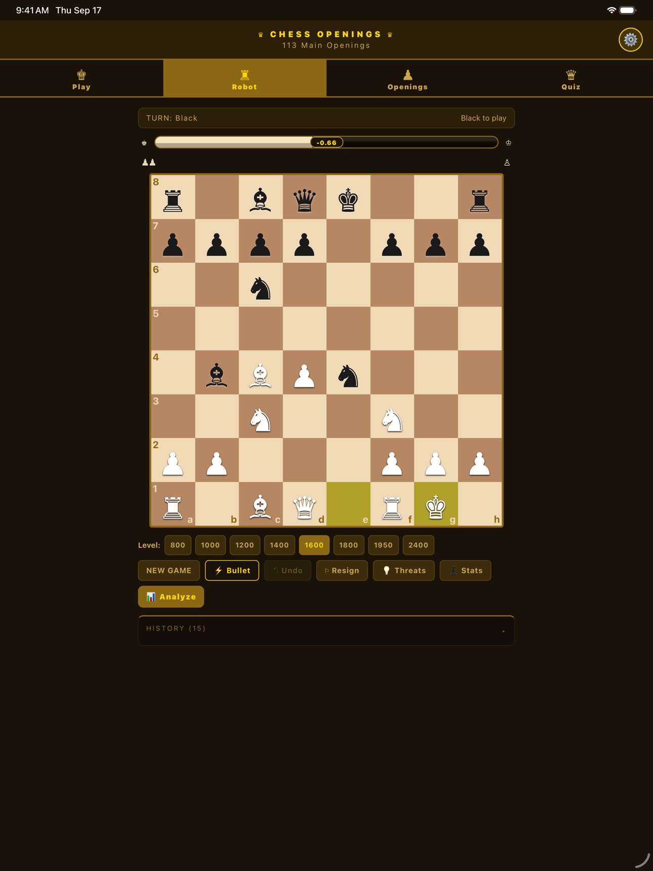 Screenshot 11 of Chess Openings : Learn & Play