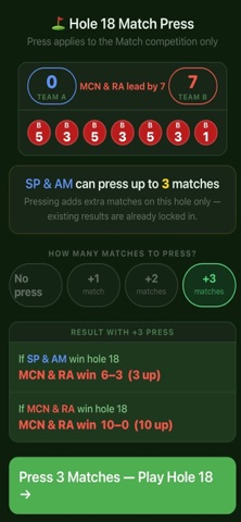 AutoPress Golf Screenshot 3 of 5