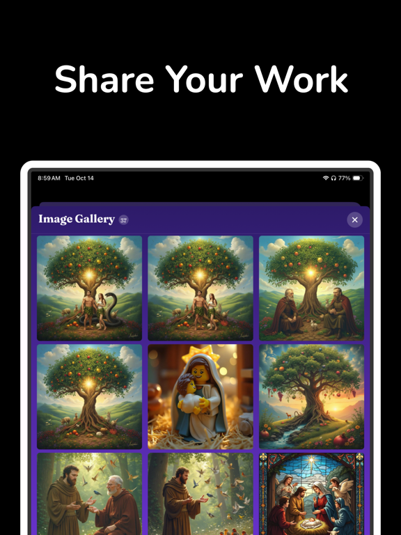 Catholic AI: Bible Chat iPad screenshot 4 - Reference app