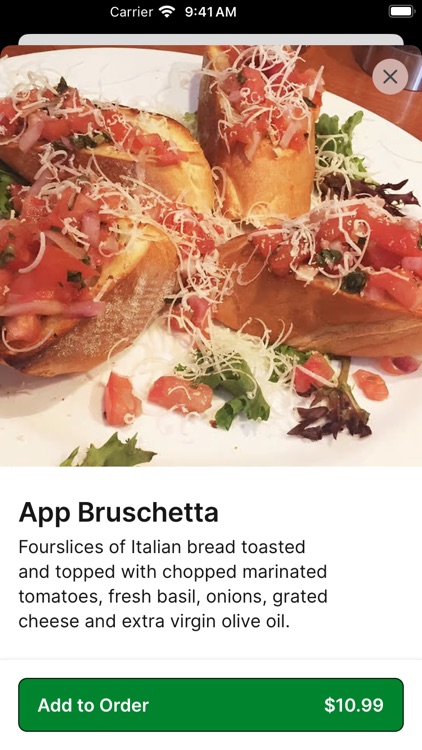 Green Olive Restaurant To Go