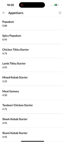 Nawab Tiverton iPhone screenshot