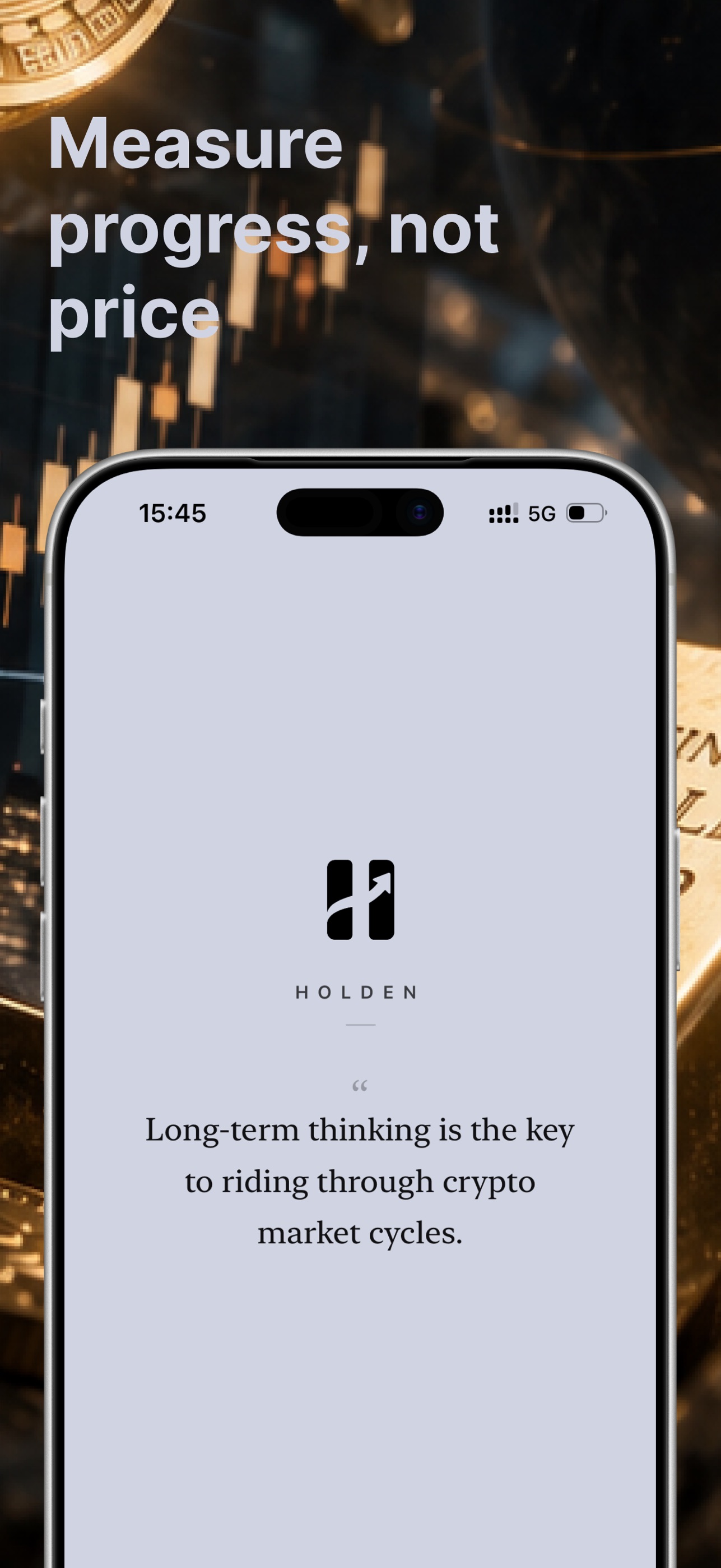 Screenshot 1 of Holden - Long-term DCA