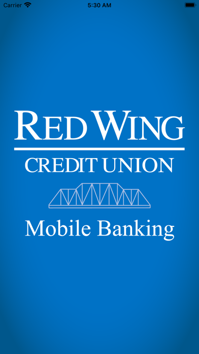 Red Wing CU Mobile Banking iPhone screenshot 1 - Finance app