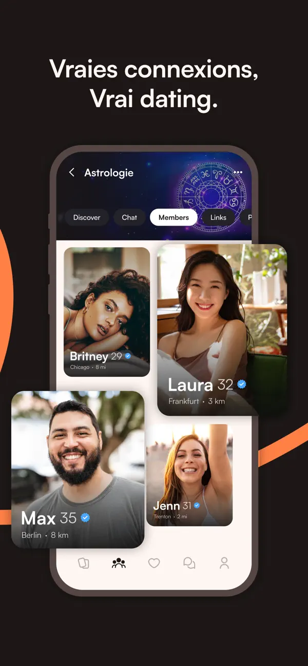 Screenshot #3 pour Jaumo Dating App: Flirt & Chat