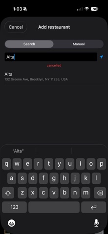 Tavola – Restaurant List App Screenshot 3 of 6