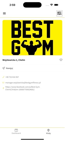 Best Gym Chełm screenshot