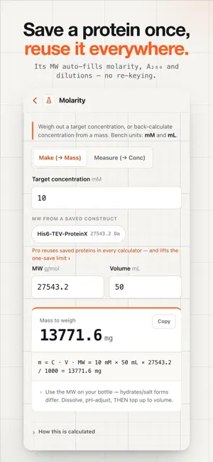 Assay: Molarity & Dilution screenshot 3